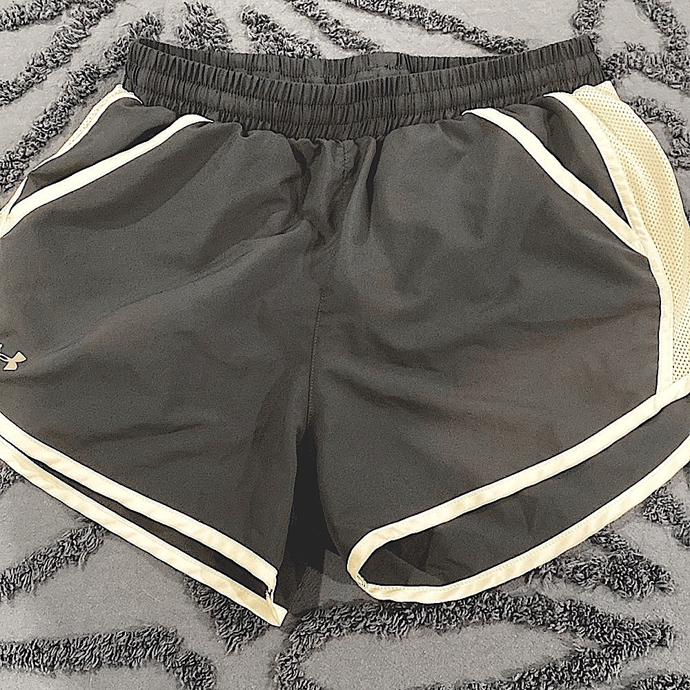 Navy under armour shorts.